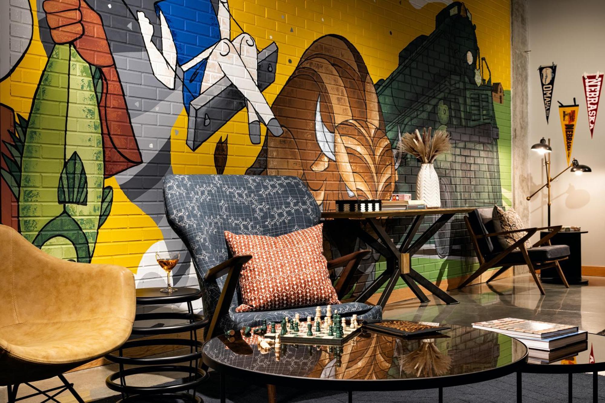 ホテル Moxy Omaha Downtown エクステリア 写真